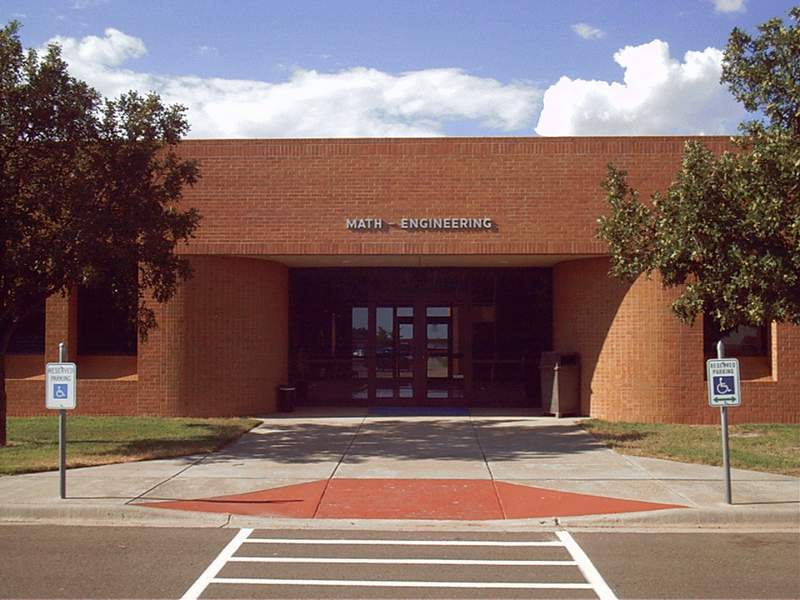 Front of Math & Engineering building